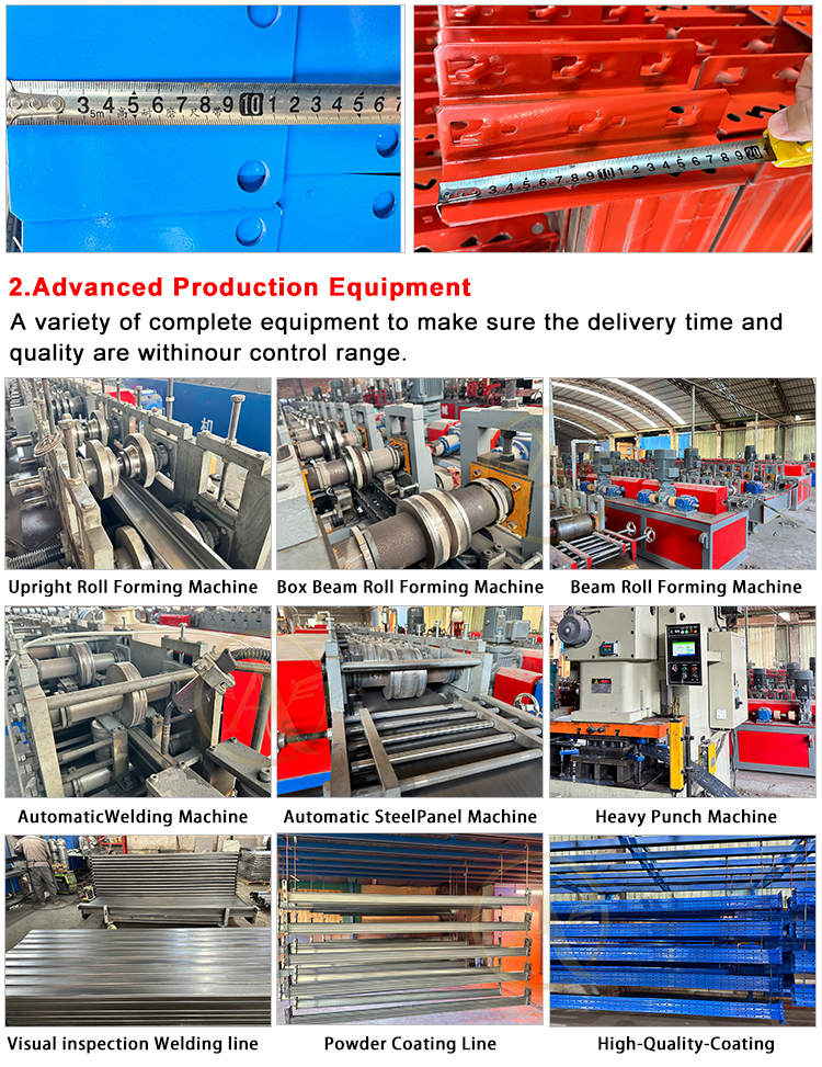 High Quality 500kg Steel Storage Racks 5-Layer Adjustable Pallet Racking Heavy Duty Warehouse Shelf System Factory Hot Sale