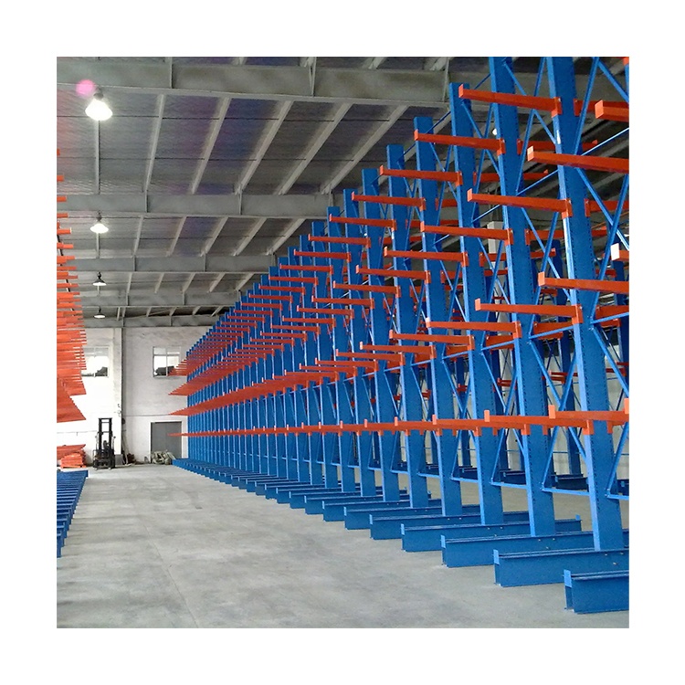 Industrial Shelving Pipe Storage Equipment Warehouse Heavy-duty Cantilever Racking Systems Display Shelves Steel Coil Rack