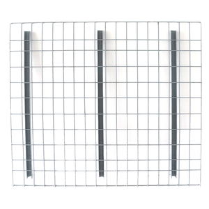 Heavy-Duty U Support Punch Deck Pallet Racking Corrosion-Resistant Steel Wire Mesh Selective Cargo Storage
