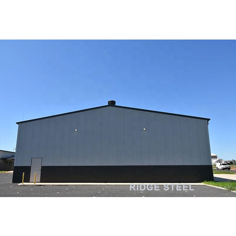 Steel Structure Warehouse Construction Materials Prefab Factory Storage Shed Barn Workshop With Mezzanine
