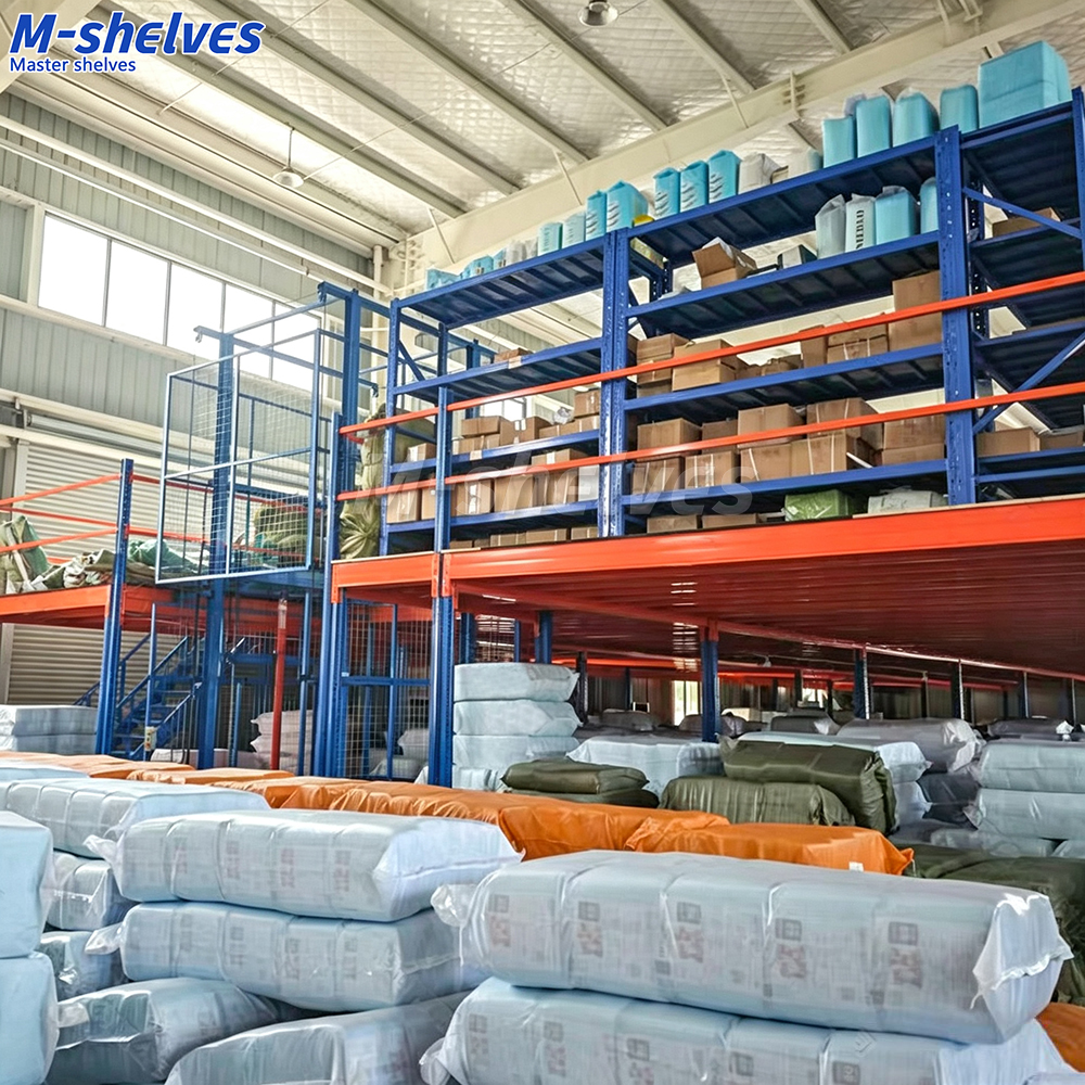 High Capacity Mezzanine Floor Heavy Duty Structural Steel Platform For Warehouse
