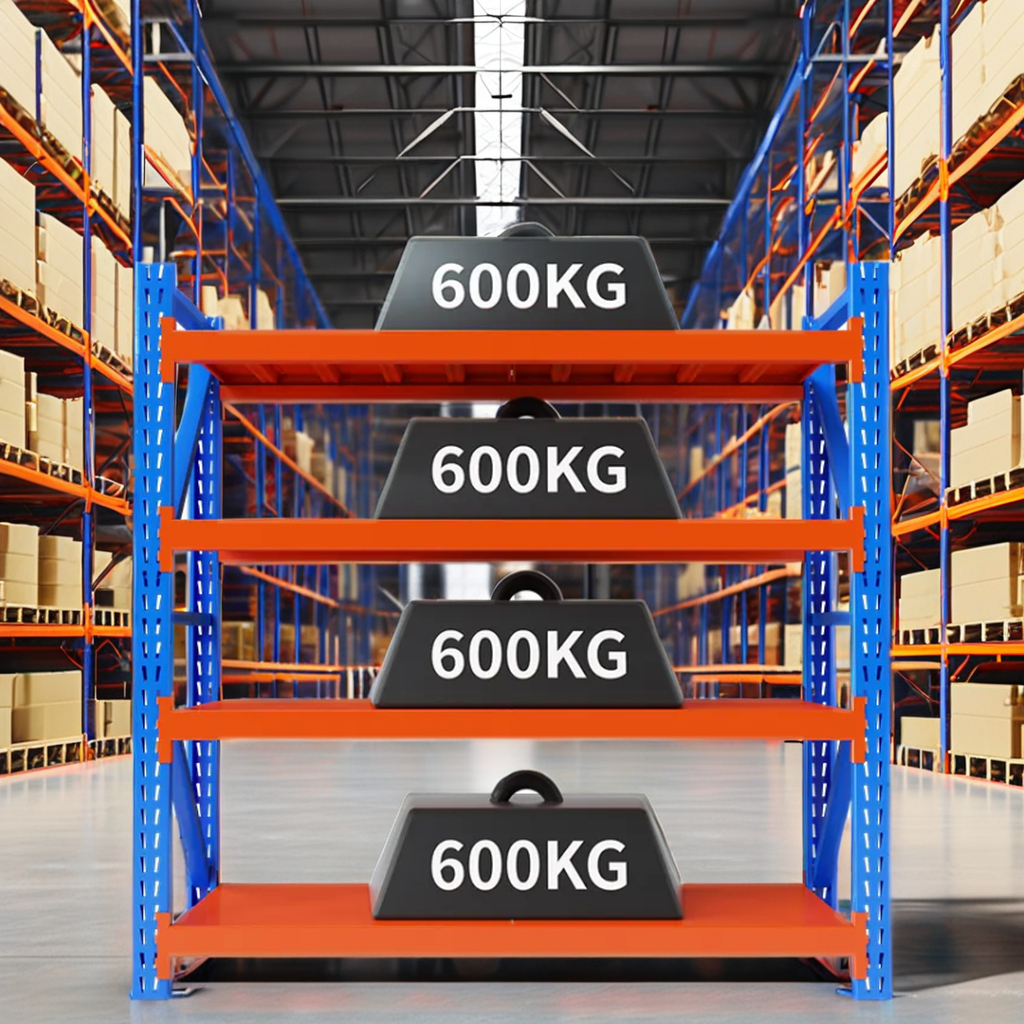 High Quality 500kg Steel Storage Racks 5-Layer Adjustable Pallet Racking Heavy Duty Warehouse Shelf System