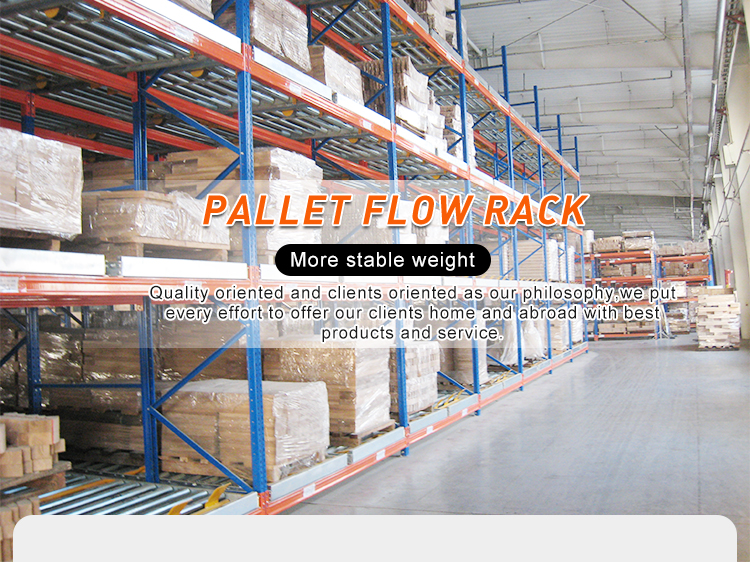 Pallet Flow Rack Structure 1