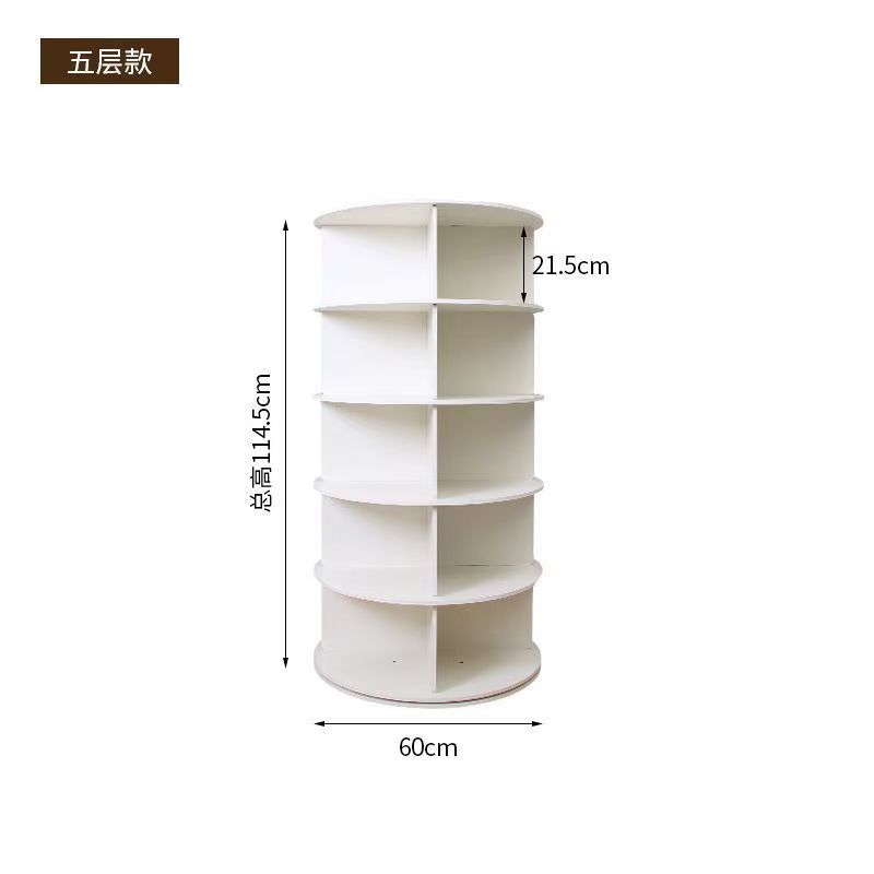 7 Tier Rotating Shoe Rack Tower Display Lazy Susan Revolving Shoe Rack Storage Round Carousel Vertical Handbag Rotate Closet