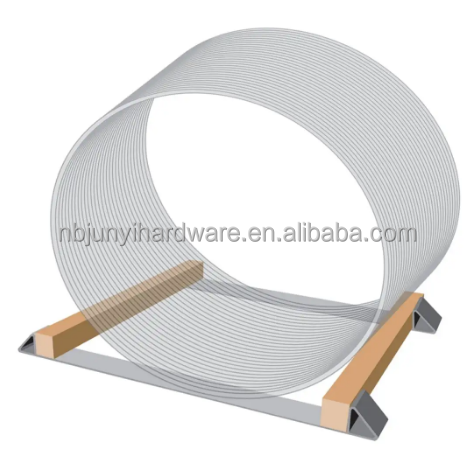 Heavy Duty Coil Rack Angle View