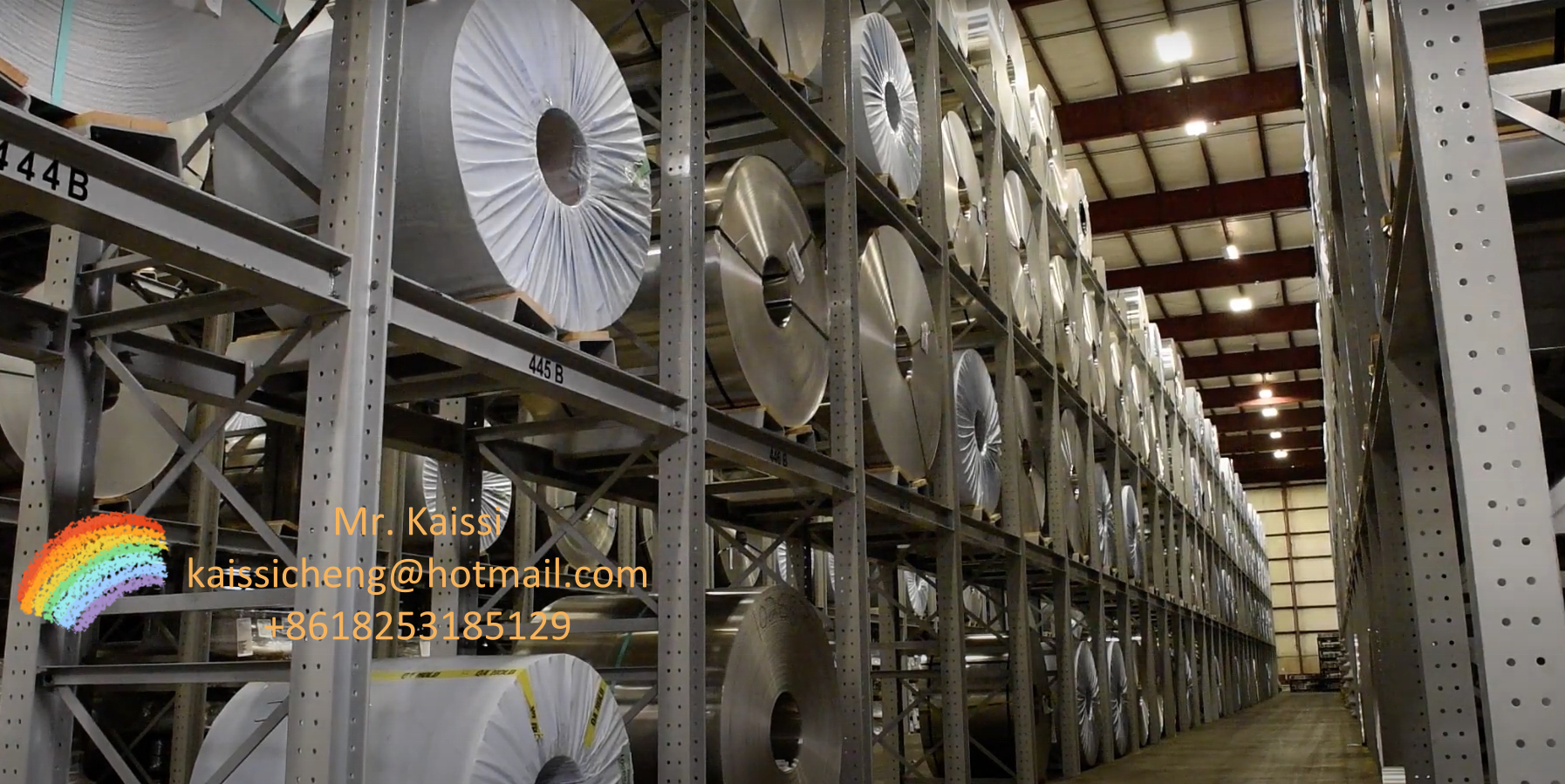 Heavy Duty Coil Rack Storage System