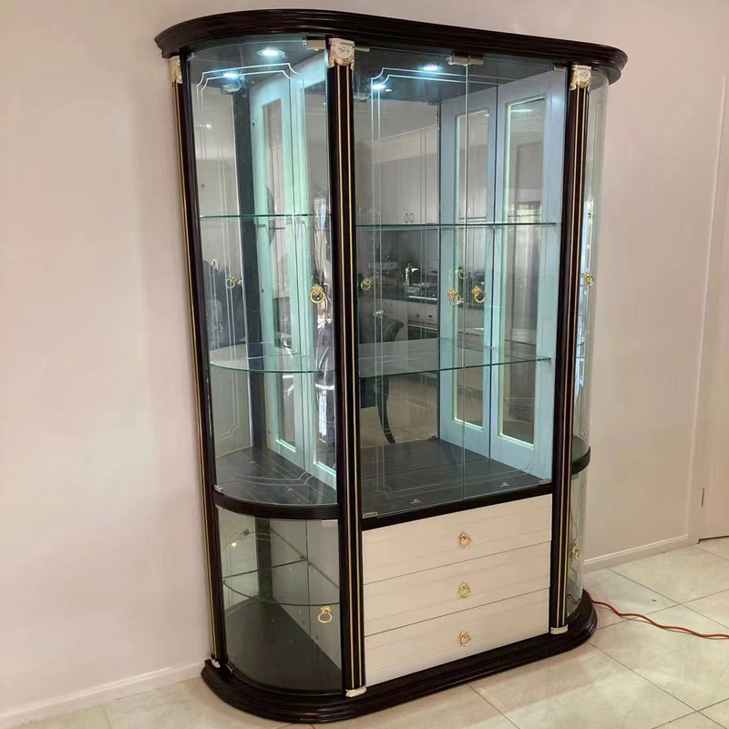 Modern Living Room Wine Cabinet Display Luxury Wine Storage Cabinet Home Wine Bar Rack with High Quality