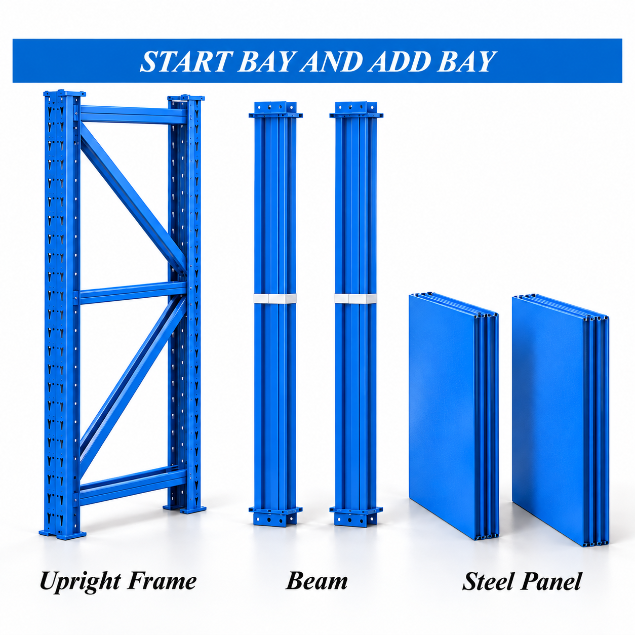 OEM ODM Custom Adjustable Multi Tier Layer Longspan Warehouse Storage Metal Steel Shelf Rack Medium Light Duty Shelving Racking