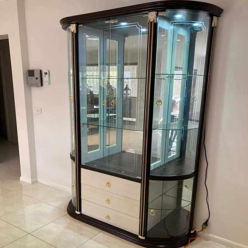 Modern Living Room Wine Cabinet Display Luxury Wine Storage Cabinet Home Wine Bar Rack with High Quality