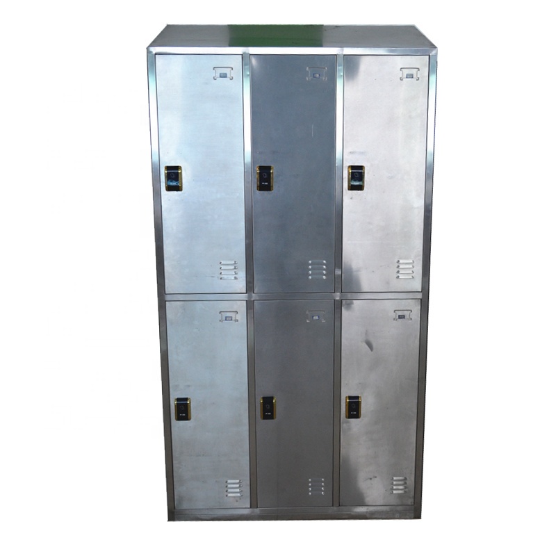 Heavy Duty Stainless Steel Changing Locker with Ventilation Design