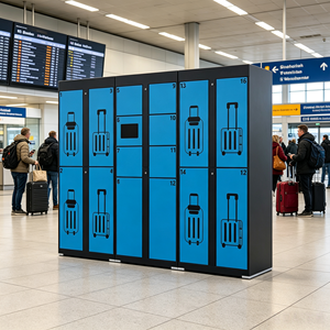 Customized Automated Luggage Storage Locker Self-service Hotel Luggage Locker