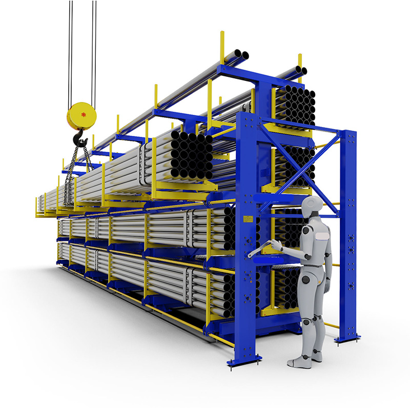 Adjustable Cantilever Storage System, Single Arm Cantilever Rack for Lumber &amp; Aluminum Profiles