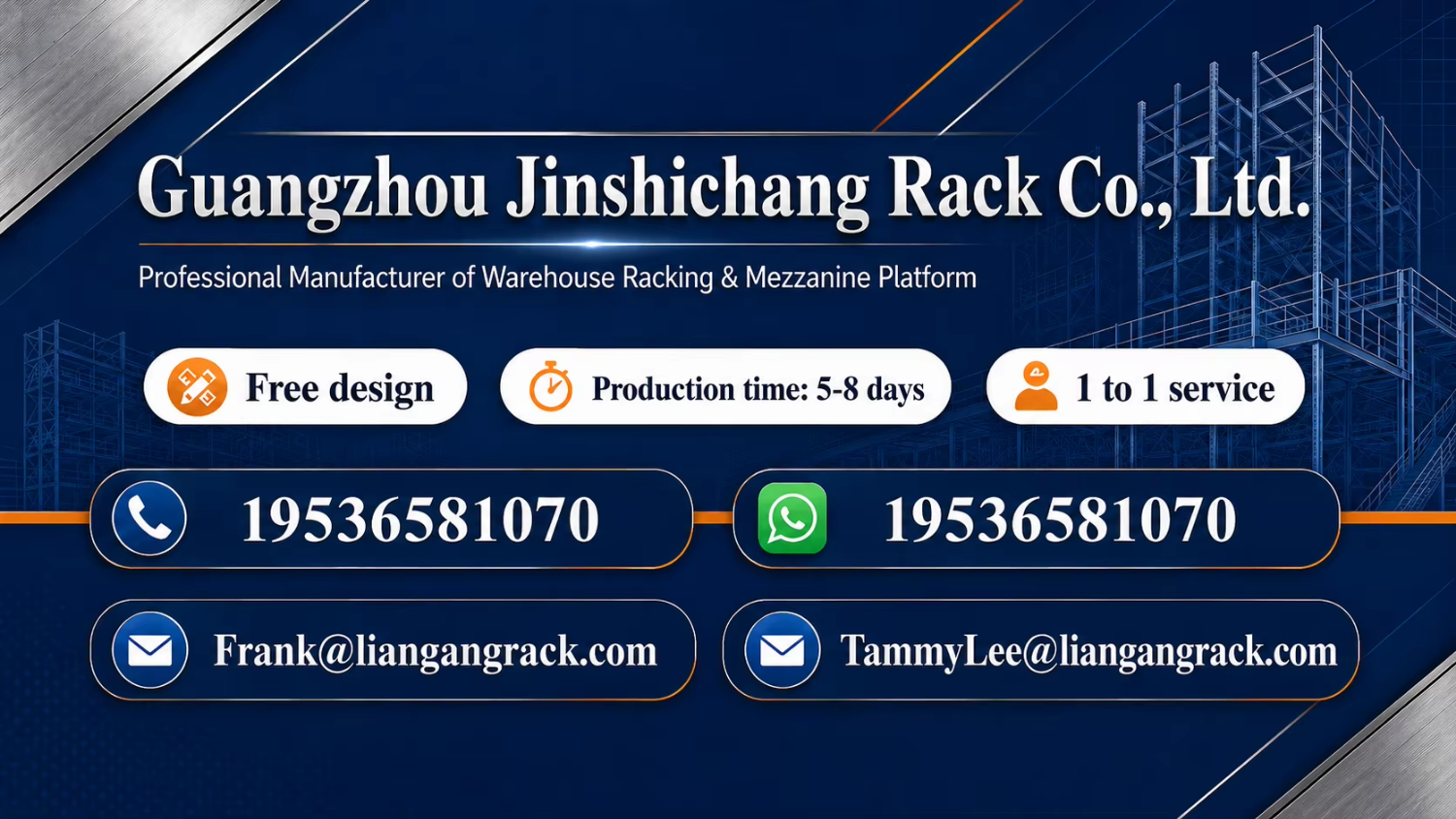 Industrial Steel Platform Mezzanine Floor with Stairs and Handrails for Warehouse Applications