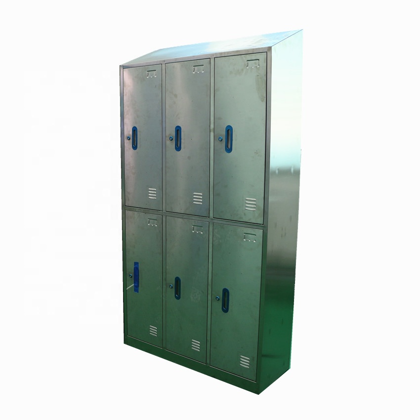 Heavy Duty Stainless Steel Changing Locker with Ventilation Design