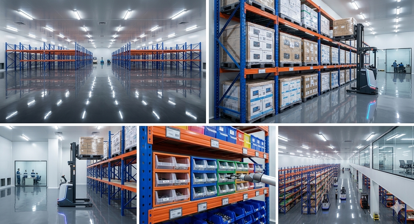 Boltless Rivet Shelving Medium Duty Easy Assembly Metal Rack with Galvanized Surface