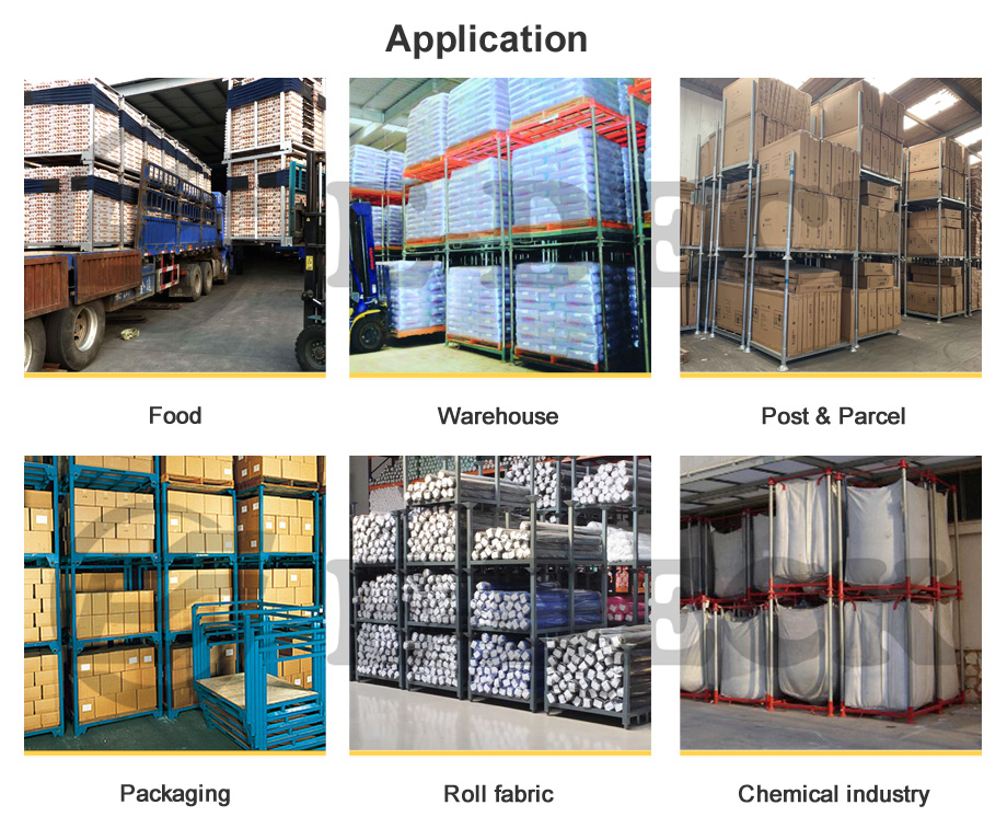Heavy-Duty Warehouse 2000lb Capacity Single Pallet Mobile Rack