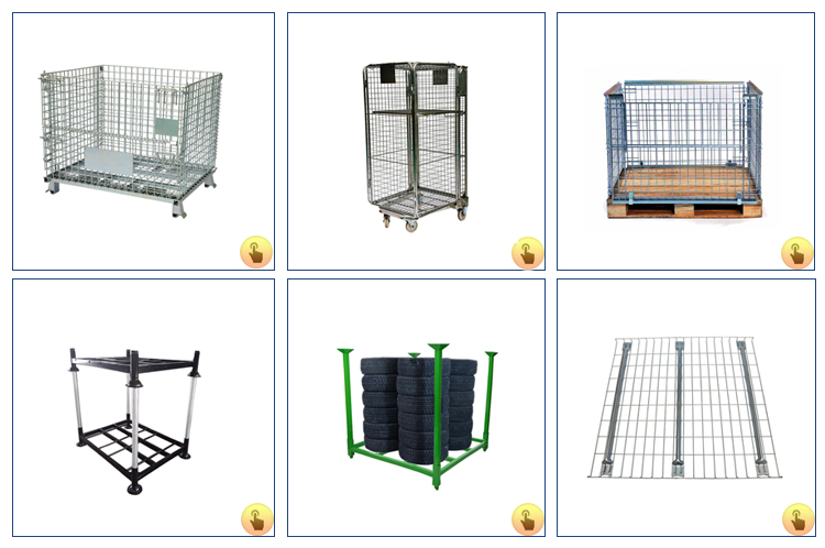 Heavy-Duty Warehouse 2000lb Capacity Single Pallet Mobile Rack
