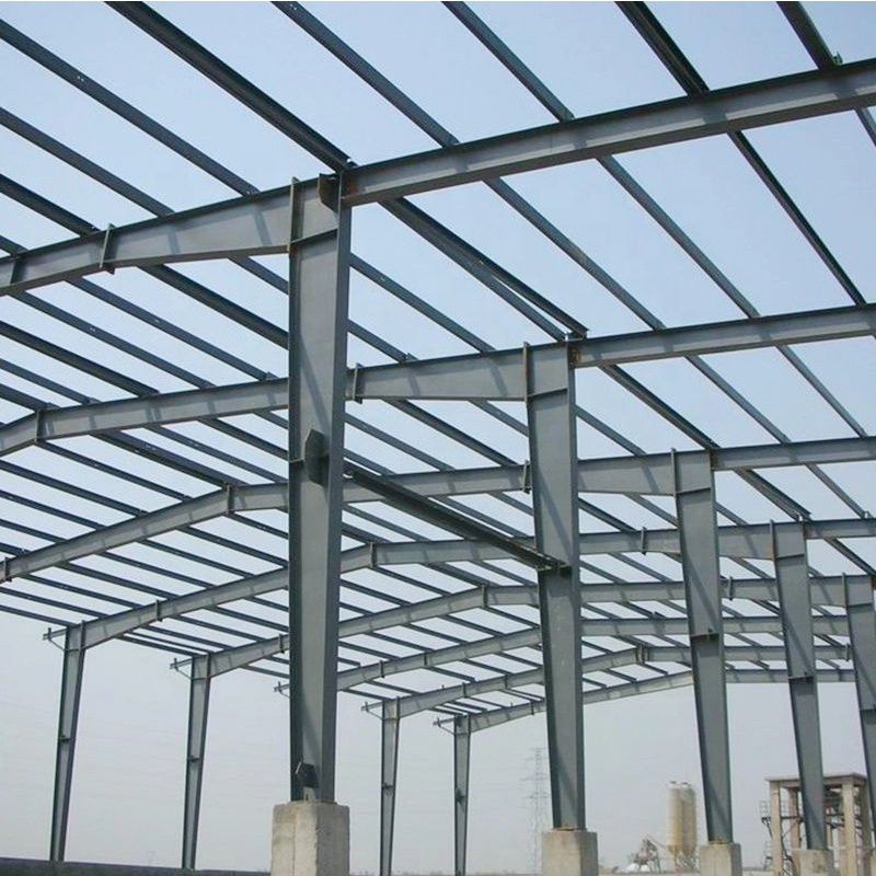 Steel Structure Warehouse Construction Materials Prefab Factory Storage Shed Barn Workshop With Mezzanine