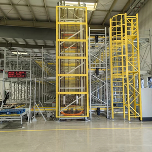 Intelligent Selective Pallet Rack with Conveying System