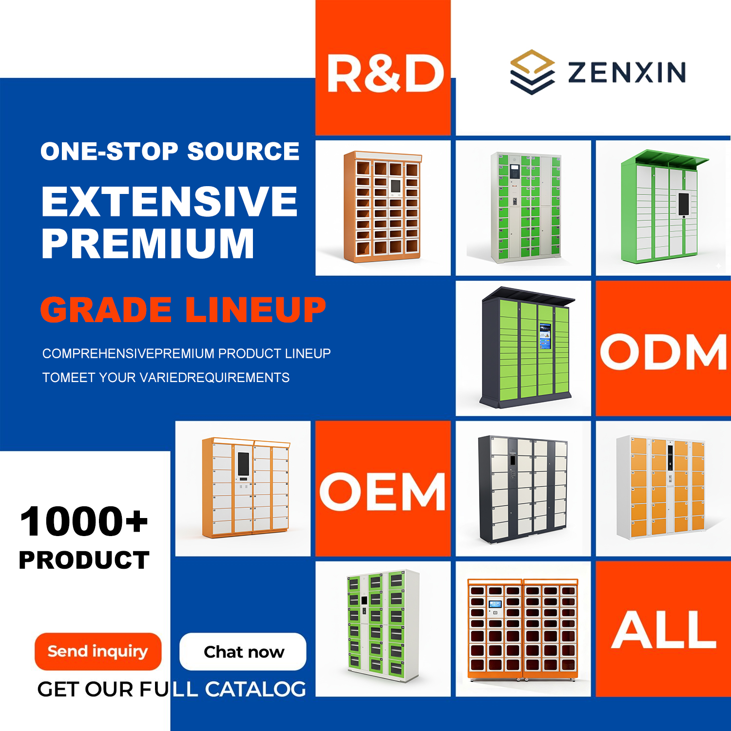 Parcel Delivery Locker Digital Storage Box Steel Automated Locker Metal Electronic Cabinet Face Recognition Smart Lockers