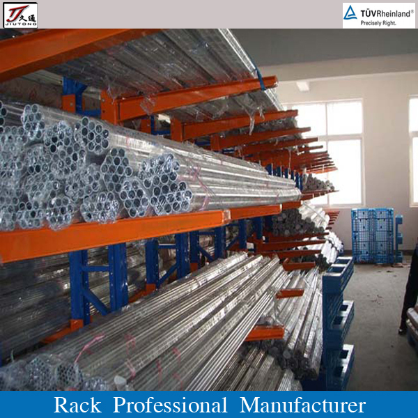 Customizable Available Industrial Steel Cantilever Racking System With High Load Capacity for Pipe and Lumber Storage 500kg/arm