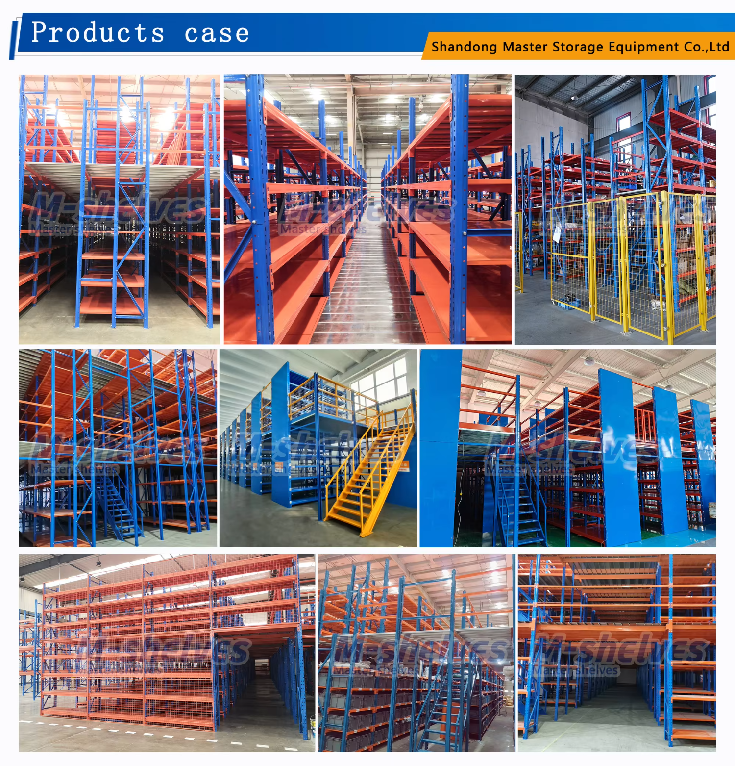 Industrial Multi-tier Storage Mezzanine