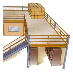 ODM / OEM Steel Structure Attic Style Loft Racking Platform Mezzanine Floor System