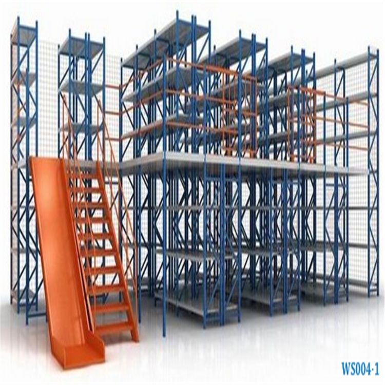 ODM / OEM Steel Structure Attic Style Loft Racking Platform Mezzanine Floor System