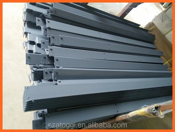 Steel Slotted Angle 5-Layer Boltless Rivet Shelving Storage Racks with Powder Coated Surface and Corrosion Protection
