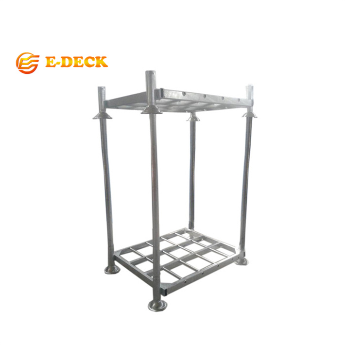 Heavy-Duty Warehouse 2000lb Capacity Single Pallet Mobile Rack