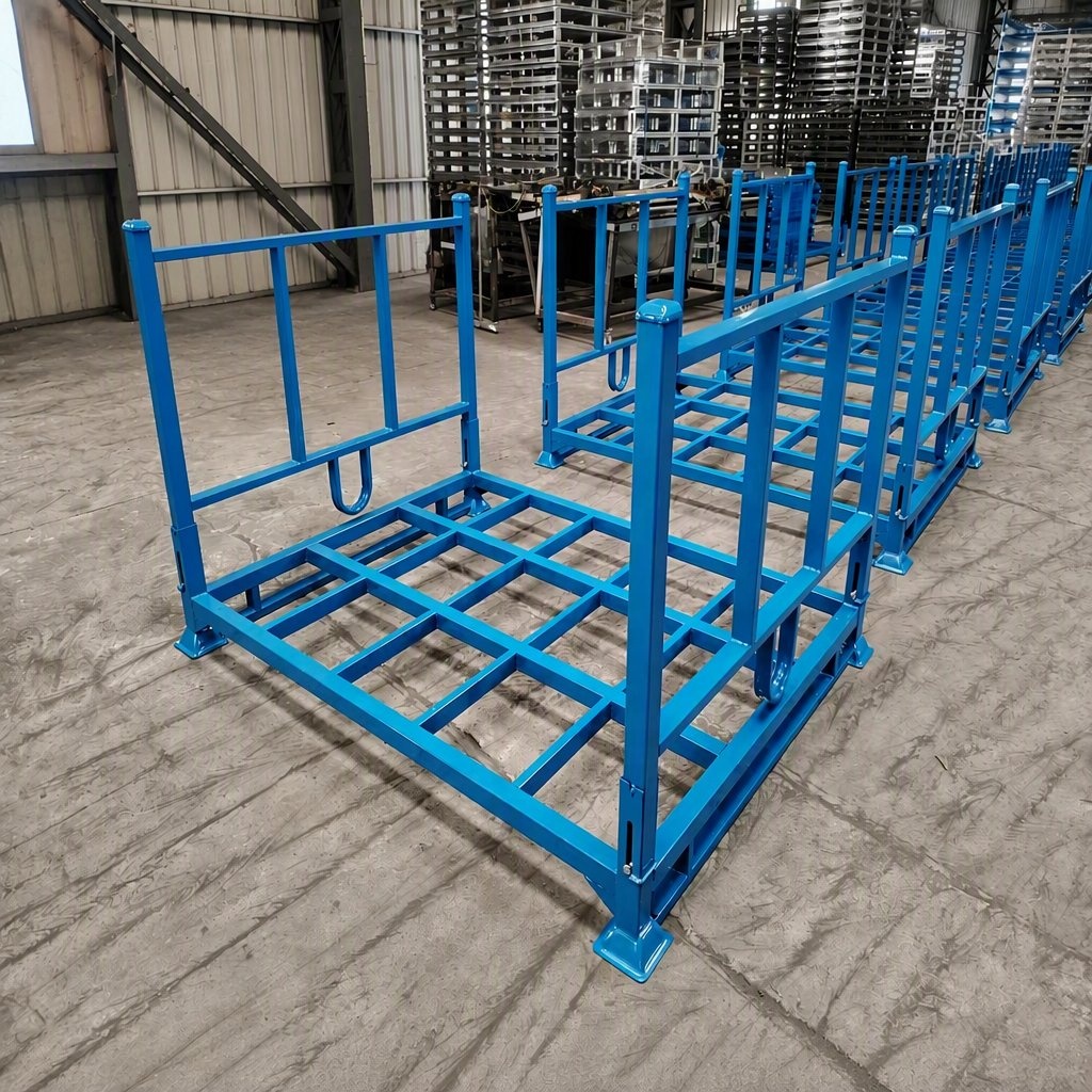 Heavy Duty Steel Warehouse Stacking Rack Mezzanine Shelves For Warehouse Storage