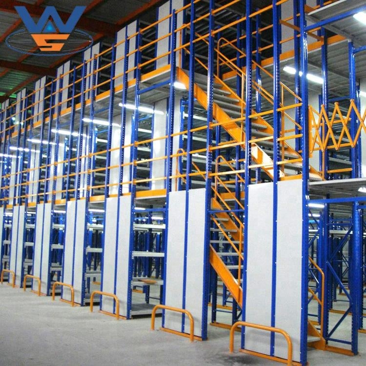 ODM / OEM Steel Structure Attic Style Loft Racking Platform Mezzanine Floor System