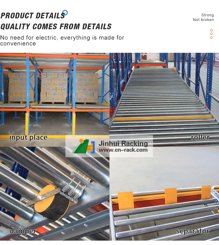 Pallet Flow Rack Structure 8