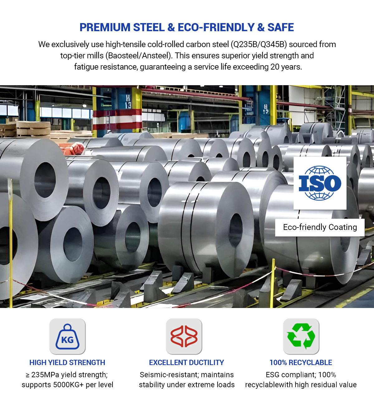 Medium Duty Durable Metal Widespan Shelving 600kg Loading Capacity Steel Storage Racks Corrosion Protection for Industrial