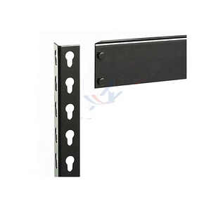Steel Slotted Angle 5-Layer Boltless Rivet Shelving Storage Racks with Powder Coated Surface and Corrosion Protection