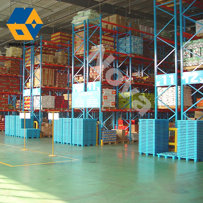 NOVA Industry Warehouse Steel Adjustable Shelf, Automation Equipment Heavy Duty Pallet Racking System Selective Pallet Rack
