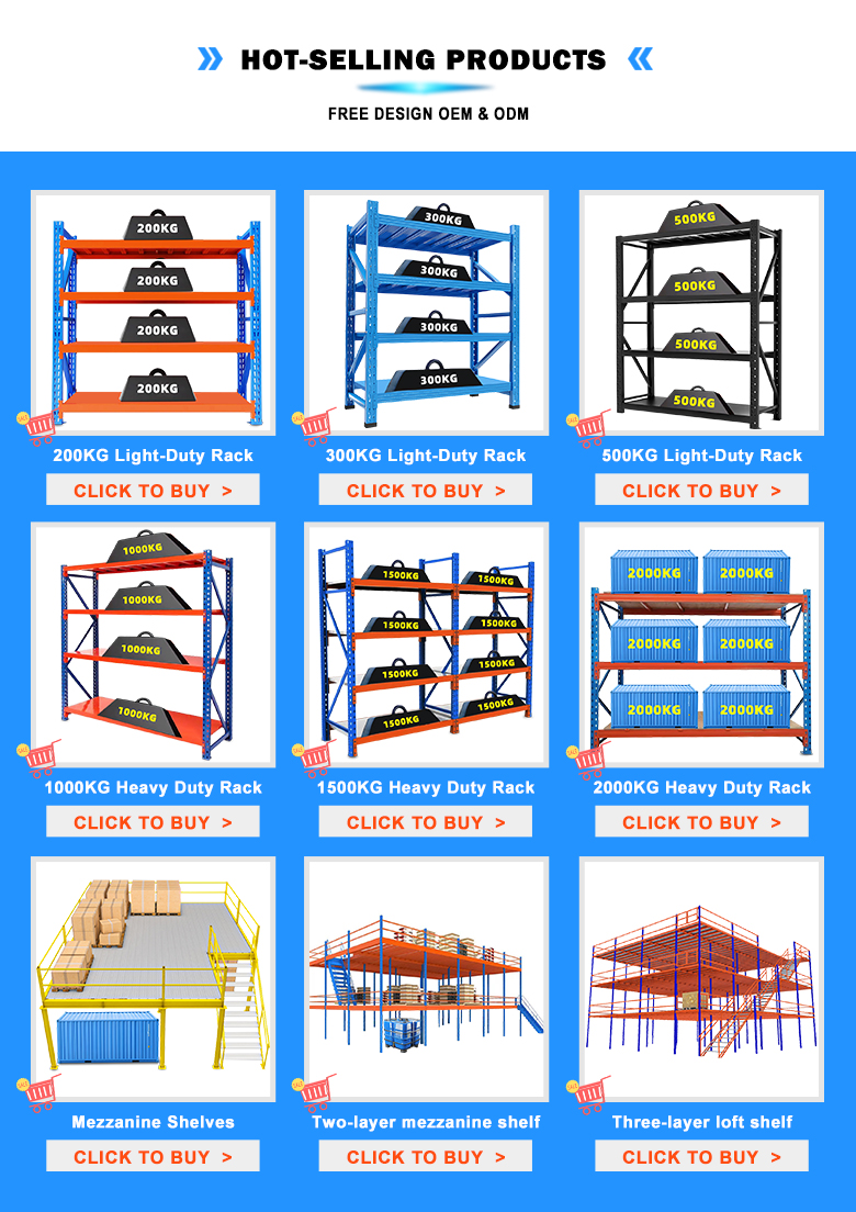 Warehouse Storage Rack Series and Industrial Shelf Systems