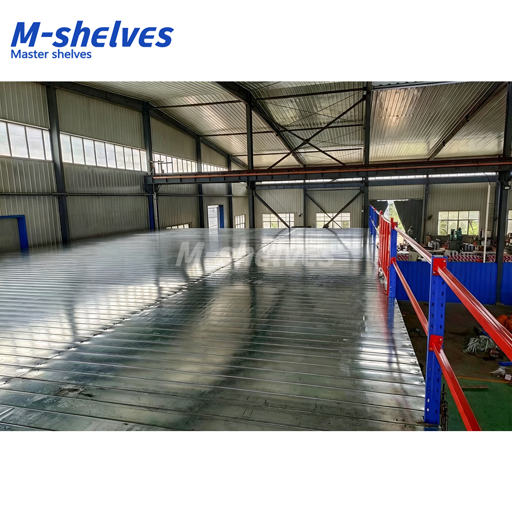 High Capacity Mezzanine Floor Heavy Duty Structural Steel Platform For Warehouse