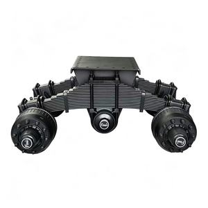 High Strength 24T-32T Bogie Type Single Point Suspension System Heavy Duty Cantilever Suspension For Mining &amp; Dump Trailers