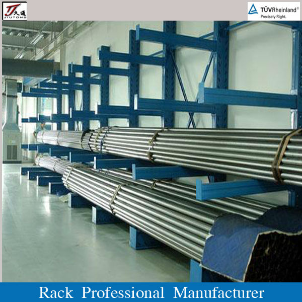 Customizable Available Industrial Steel Cantilever Racking System With High Load Capacity for Pipe and Lumber Storage 500kg/arm