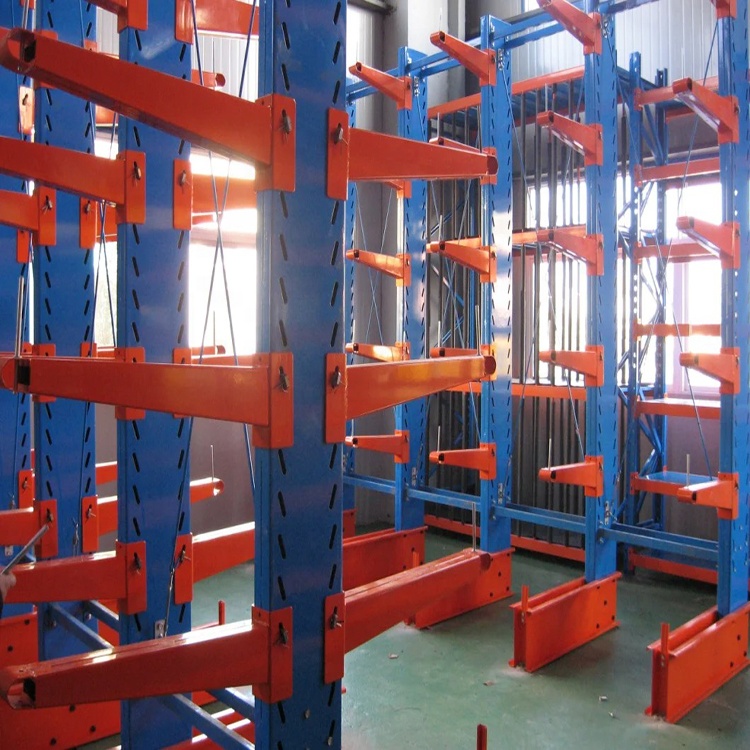 Victory Warehouse Storage Shelving Rack Cantilever Racking Heavy Duty System For Lumber