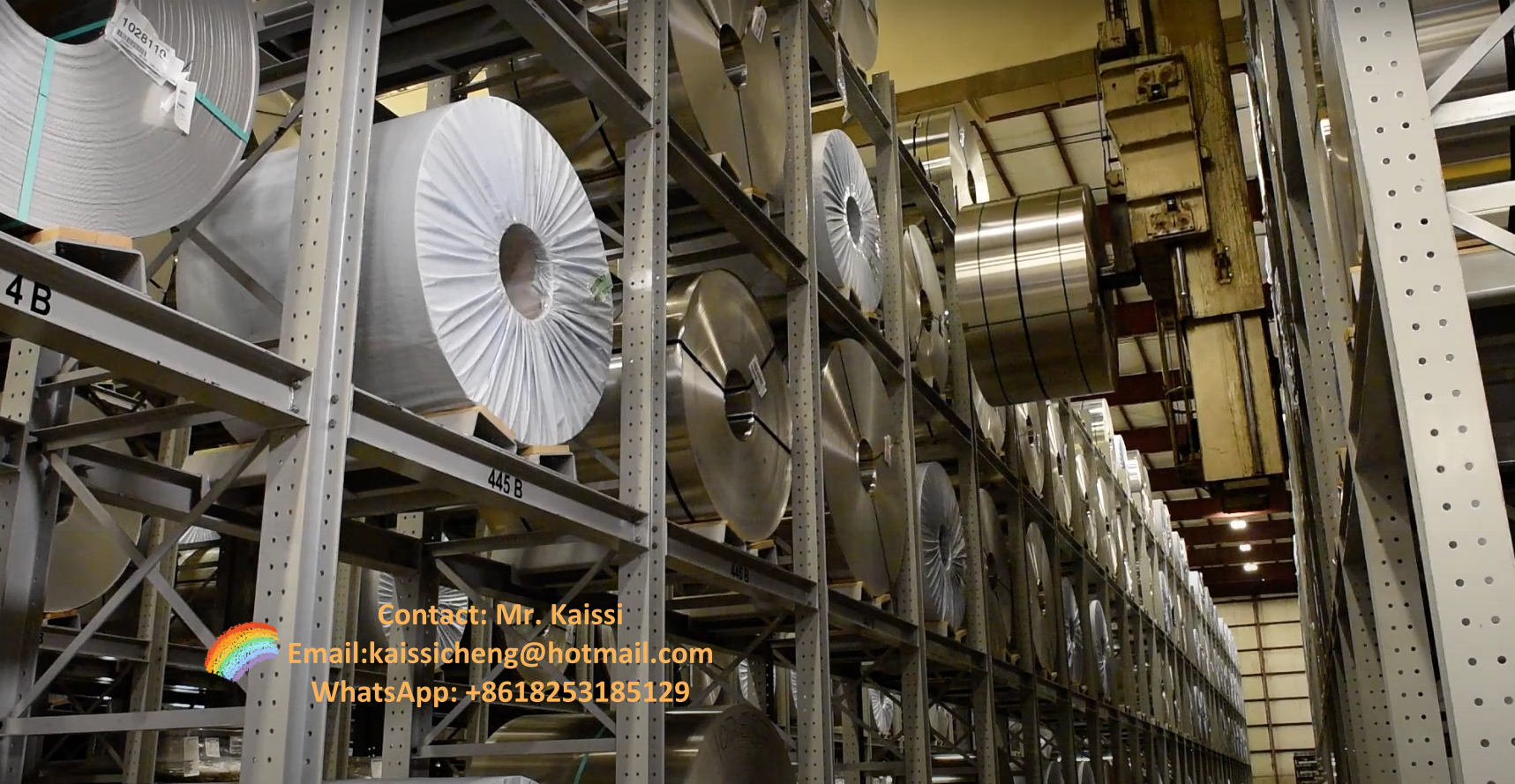 Standard and Custom Heavy-Duty Steel Coil Racks