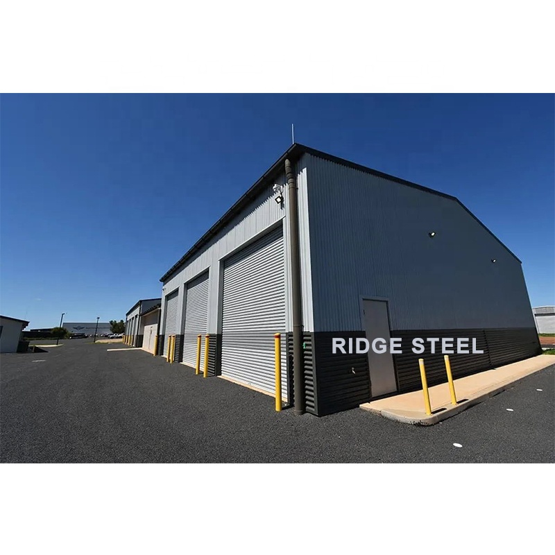 Steel Structure Warehouse Construction Materials Prefab Factory Storage Shed Barn Workshop With Mezzanine