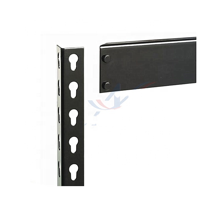 Steel Slotted Angle 5-Layer Boltless Rivet Shelving Storage Racks with Powder Coated Surface and Corrosion Protection