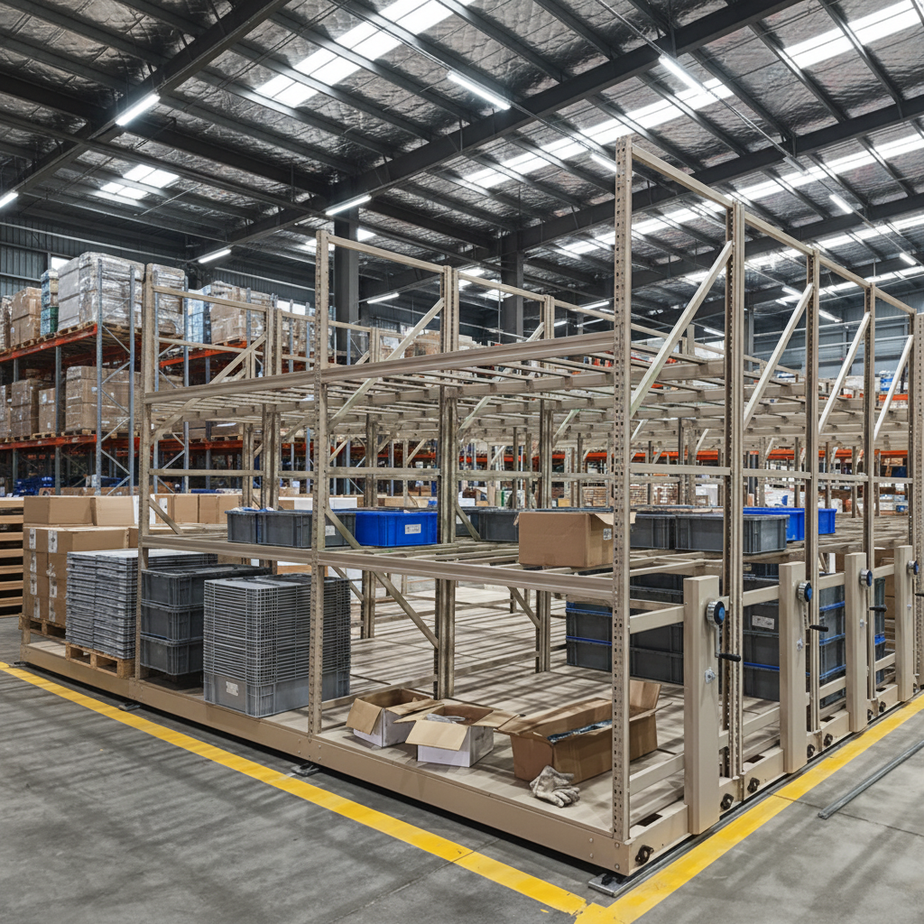 Heavy Duty Pallet Rack Mobile Steel Shelf Racks Warehouse